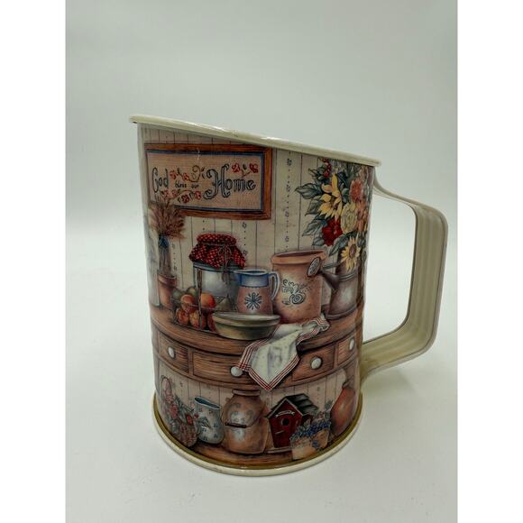 Good Cook Vintage Country kitchen flour shaker sifter Kay Lamb Shannon Laminated - Picture 1 of 8
